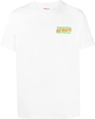 logo-print cotton T-shirt