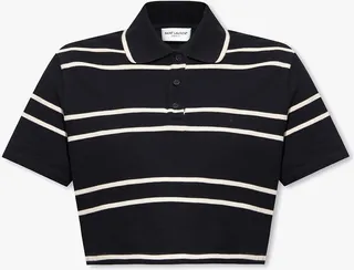 Cropped Polo Shirt