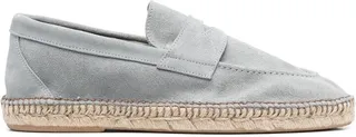 Suede Penny Espadrilles