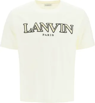 Lettering Logo Embroidery T-shirt
