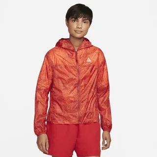 Women's Nike ACG "Cinder Cone" Allover Print Jacket in Red