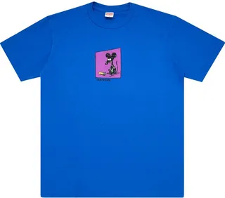 mouse-print T-shirt