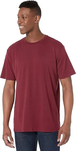 The North Face Terrain Short Sleeve Tee (Cordovan) Men's Clothing