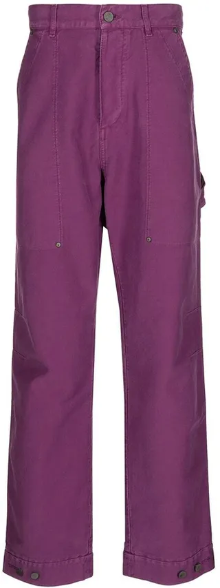 Patch Pocket Denim Trousers