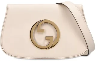Blondie leather shoulder bag