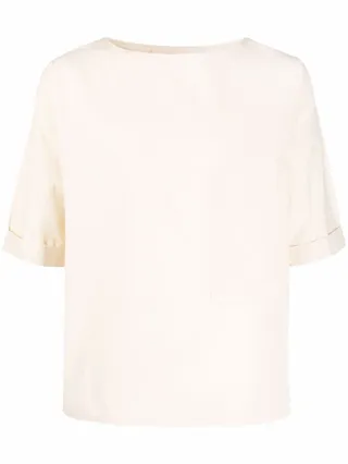 patch-pocket cotton T-Shirt