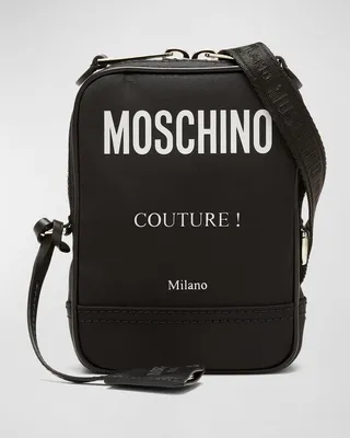 Men's Logo Crossbody Bag