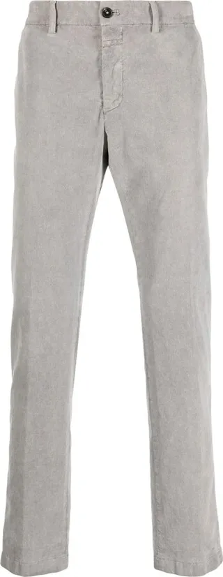Straight-Leg Corduroy Trousers