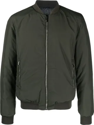 Zip-Up Bomber Jacket