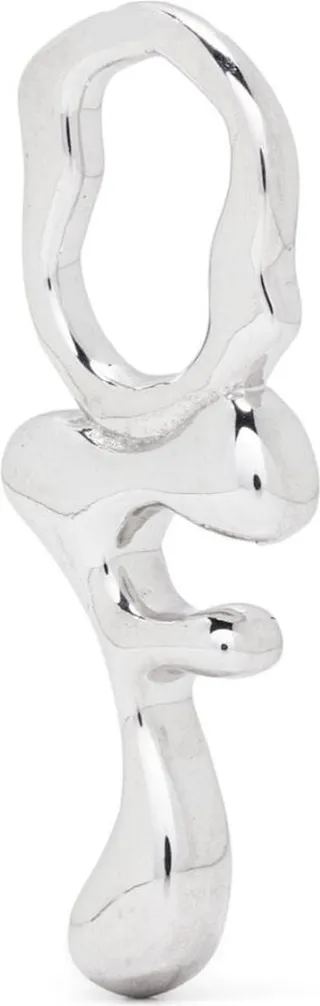 Fluent Letter F silver charm