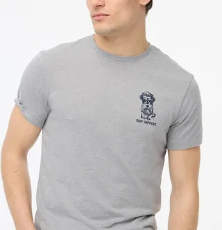 J.Crew Factory Men's Ship Happens" Graphic Tee