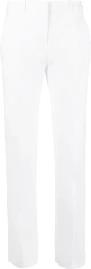 Straight-Leg Tailored Trousers