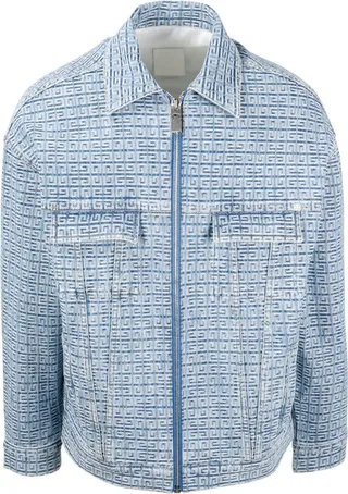 Givenchy 4G Oversized Denim Jacket