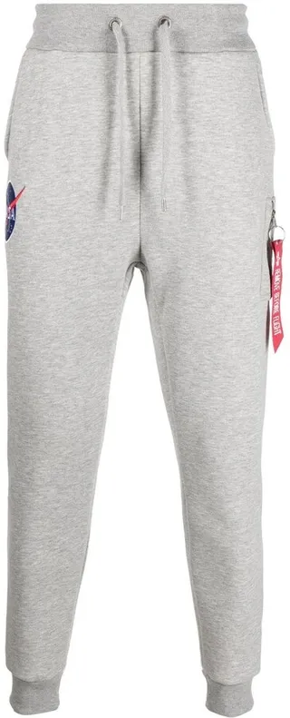 NASA cotton cargo track trousers