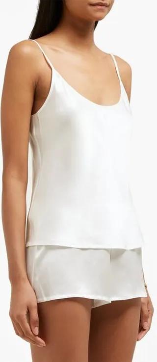 Silk-satin Cami Top