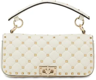 Rockstud Spike leather shoulder bag