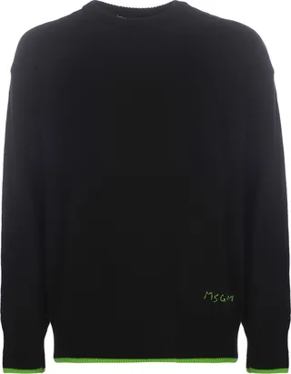 Sweater Msgm In Wool And Cashmere Blend