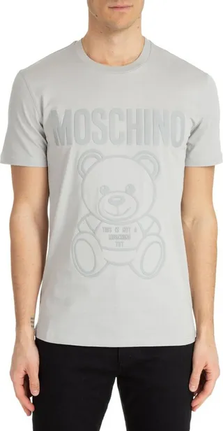 Moschino Logo Detailed Crewneck T-Shirt