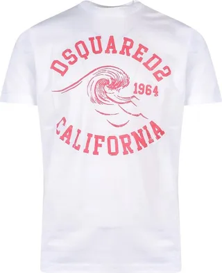 Dsquared2 Logo Printed Crewneck T-Shirt