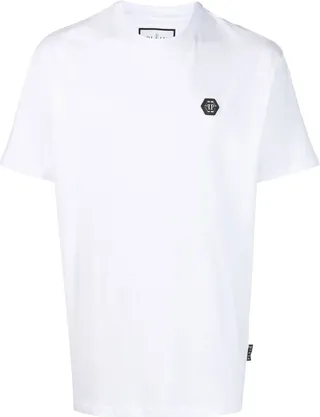 cotton round-neck T-shirt
