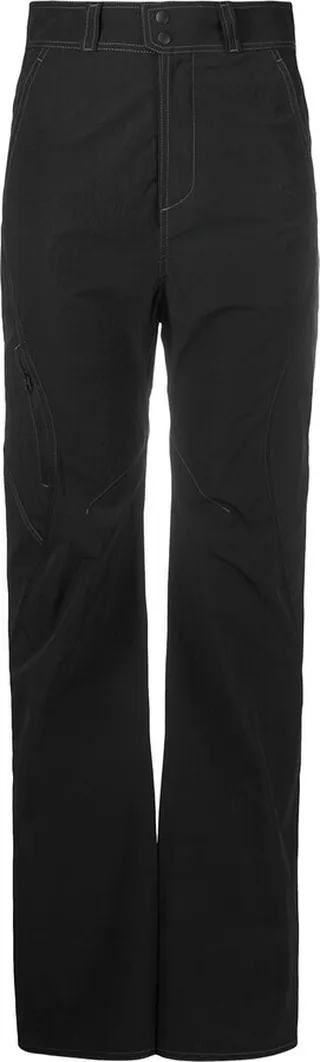 High-Waisted Straight-Leg Trousers