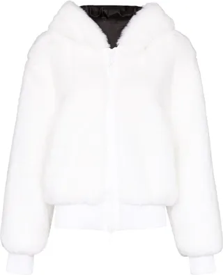 Oversized Faux-Fur Jacket