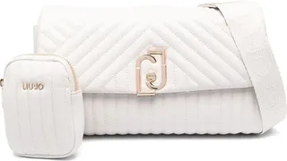 Chevron-Quilt Shoulder Bag