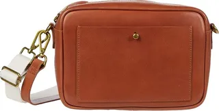 Madewell The Large Transport Camera Bag (English Saddle) Handbags