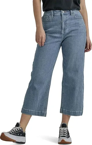 Lee Legendary Wide Leg Crop (Proper Lighting) Women's Casual Pants