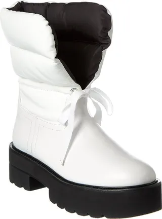 Stuart Weitzman Tyler Ultralift Leather Bootie