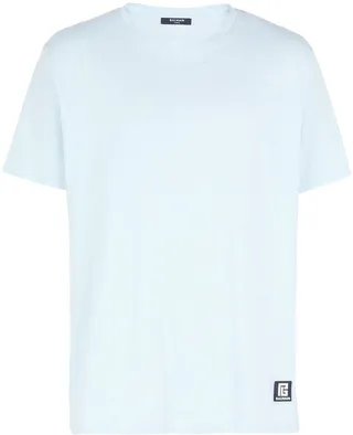 logo-patch cotton T-shirt