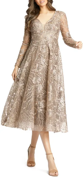 Long Sleeve Midi Dress