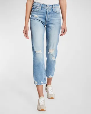 The Tomcat High-Rise Distressed Jeans