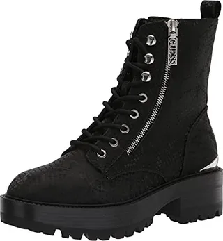 GUESS Women's Fearne Combat Boot