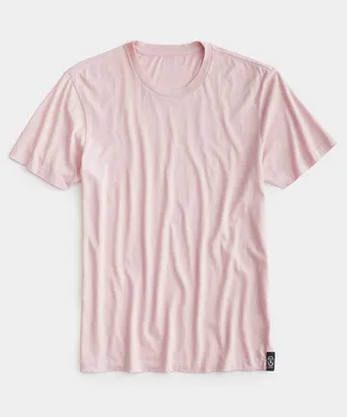 Made In L.A. Premium Jersey T-Shirt in Shell Pink
