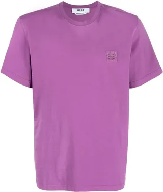 chest logo-patch detail T-shirt