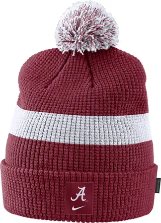 Nike Unisex College (Alabama) Pom Beanie in Red
