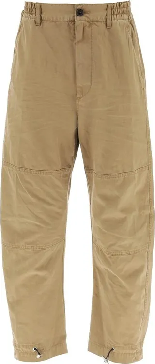 Dsquared2 Tapered Leg Cropped Cargo Pants