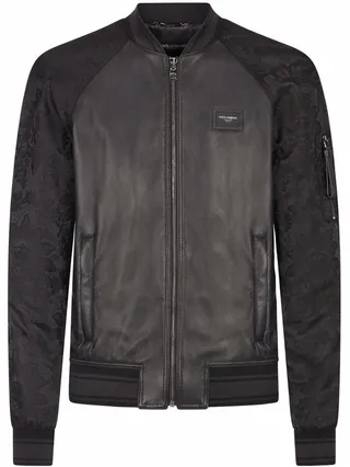 Panelled Bomber Jacket