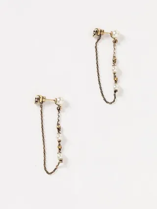 Alexander McQueen Skull Earrings
