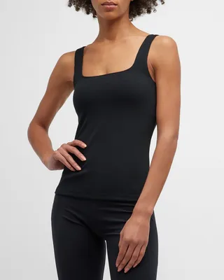Ribbed Minimalist Tank Top