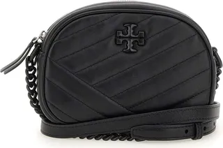 kira Chevron Powder Small Camera Bag Leather Bag