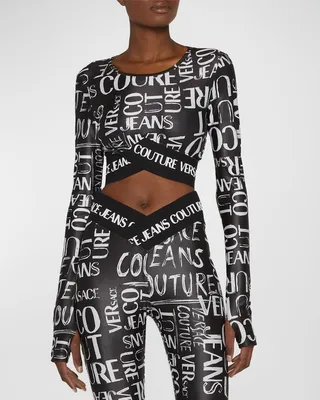 Sketch Logo Crop Top