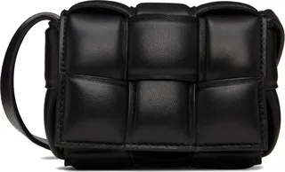 Bottega Veneta Black Candy Padded Cassette Bag
