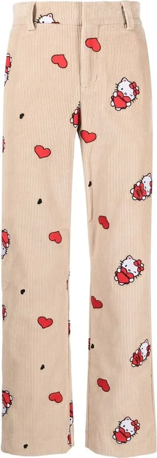x Hello Kitty Everet straight-leg trousers