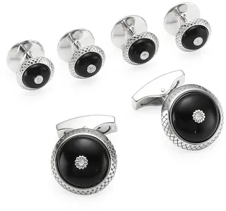 Six-Piece Signature Shirt Studs and Cufflinks Set