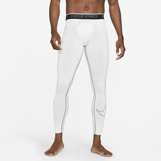 Men's Nike Pro Dri-FIT Tights in White
