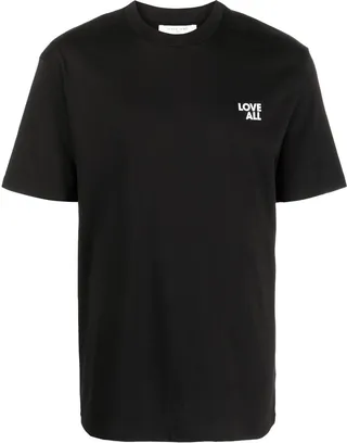 Love All print T-shirt
