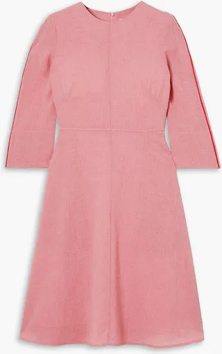 Voile midi dress