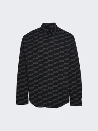 Shirt Black And Grey